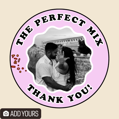 Personalized Celebration Stickers