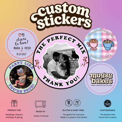 Personalized Celebration Stickers