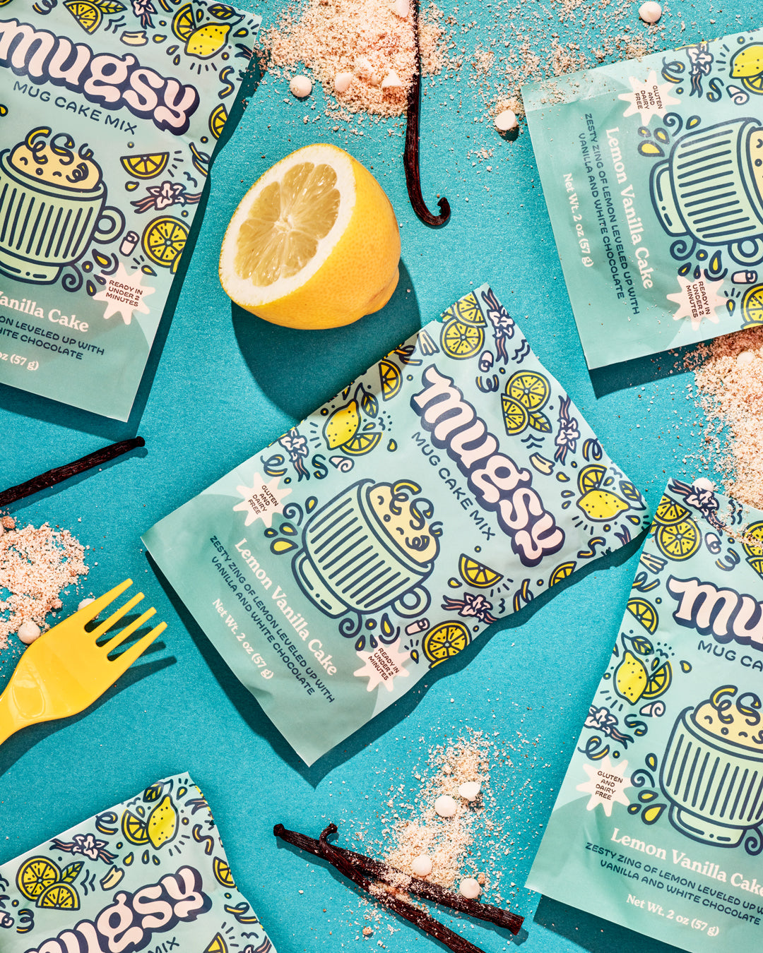 Lemon Vanilla Mug Cake Mix Multipack
