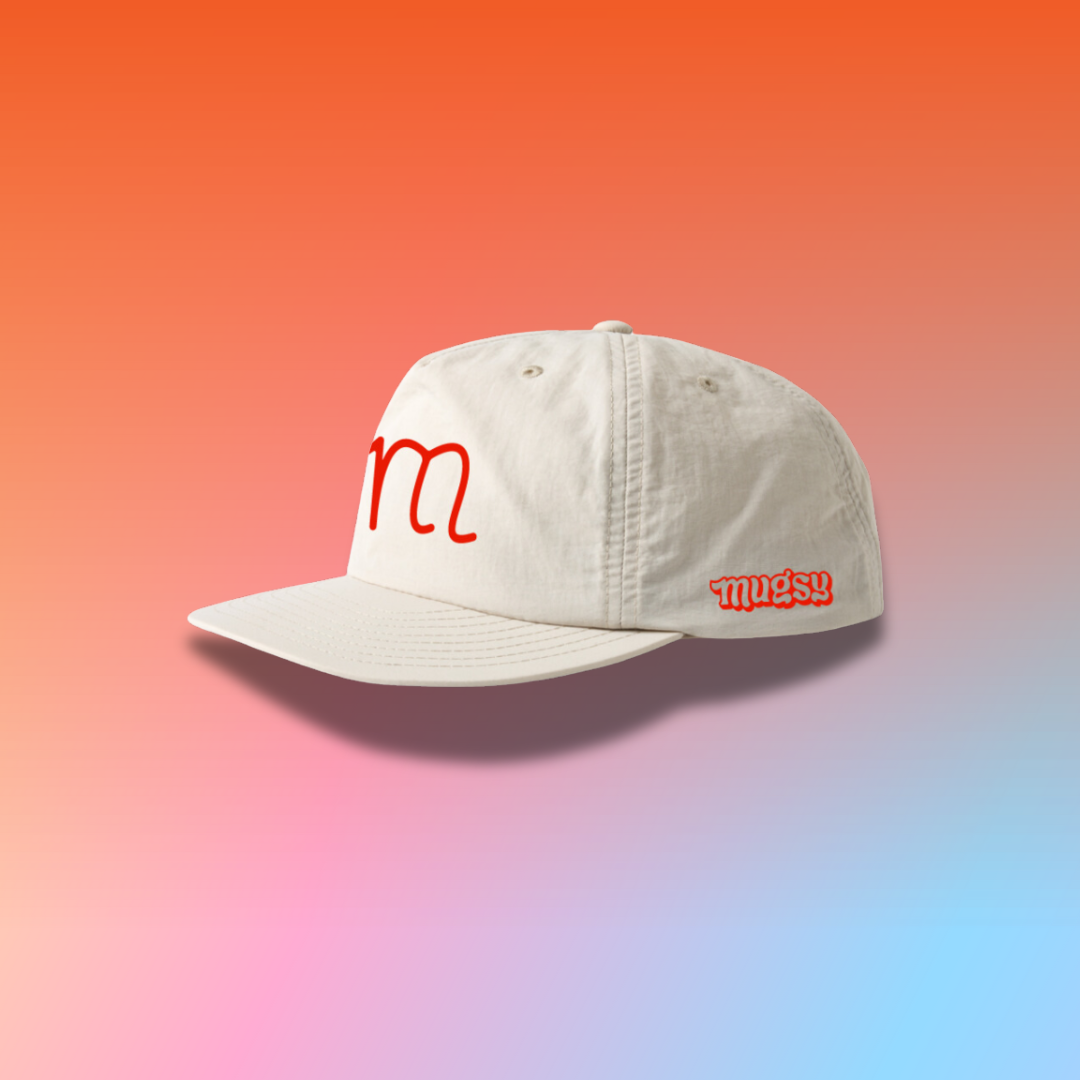 Ecru Stitched Mugsy M Baker Hat