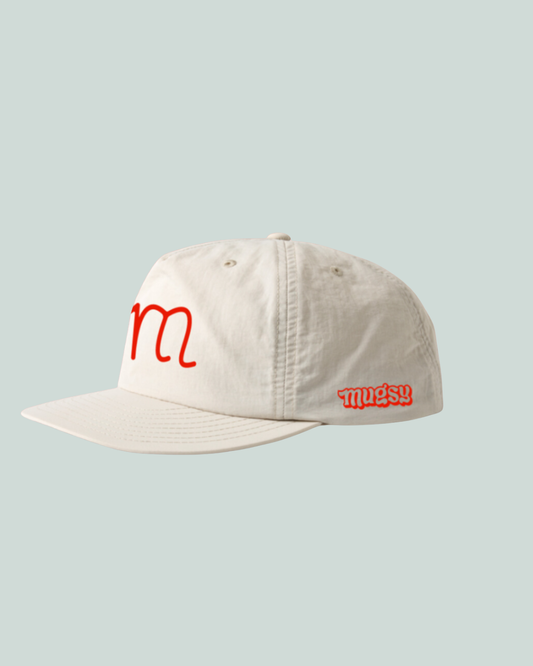 Ecru Stitched Mugsy M Baker Hat