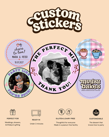 Personalized Celebration Stickers